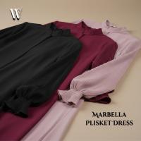 ราคา Widodari - Marbella Plissket Dress - Plisset Simple Elegant Busui Friendly (57700727191)