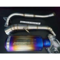 ราคา คอท่อสแตนเลส Honda MSX MSX-SF Demon125 พร้อม ปลายท่อ C กระป๋องสีไทเท เสียงแน่น งานสวยแข็งแรง (40652342460)