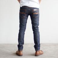 ราคา ฟรี! ถุงผ้า300฿ Thin Finn Dry Twill / lean dean dry 16 dips แบรนด์ Nudie Jeans แท้ 100% by Goods & Rawn (4337366560)