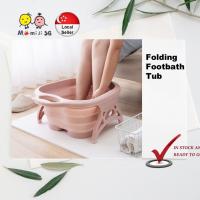 ราคา อ่างแช่เท้าแบบพับได้พร้อมลูกกลิ้งนวด / อ่างเท้า / สปาเท้าสมุนไพร / ถังนวดเท้า 折叠泡脚桶 (42766381082)