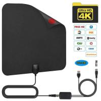 ราคา ขายร้อน HDTV Digital 4K TV Antenna ยุโรปอเมริกัน HD Indoor Ground Wave Antenna เครื่องรับสัญญาณ (45954013031)