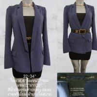 ราคา เสื้อสูทแบรนด์เนมสีน้ำเงิน (11181877589)