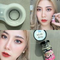 ราคา คอนแทคเลนส์ Wink : Sky eff19 ตาโต ลายฮิต ลายใหม่ ของ Tiktok ลายดัง สีเทา สีน้ำตาล (28234730273)