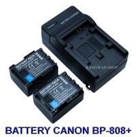 ราคา BP-808 \ BP-809 Battery \ Charger \ Battery and Charger For Canon FS406,HFM400,HF100,HF M300,HF S100,S200,FS36,FS37,HG20 (3644446797)