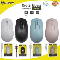 ราคา Nubwo NM-155 Optical Mouse For Business เม้าส์มีสาย เม้าส์ทำงาน (40914532906)