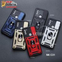 ราคา Nokia C31 Case Robot Slide Camera Protect + Ringstand Nokia C31 (25081872390)
