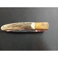 ราคา มีดพับ ด้ามเขากวาง ใบมีดทำจากเหล็กกล้าเหล็กเยอรมัน ด้ามจับ ทำจากเขากวางลายสวย (44169338355)