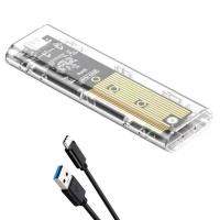 ราคา M.2 NVME NGFF M2 SSD ตู้ USB C ภายนอก SSD กรณี USB3.1 มือถือ M2 SSD กล่อง (26526627062)
