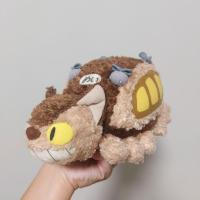 ราคา (งานแท้ สินค้ามือสองจากญี่ปุ่น) ตุ๊กตา โตโตโร่ Studio Ghibli totoro รถแมว ขนหมูหยอง (25335613130)