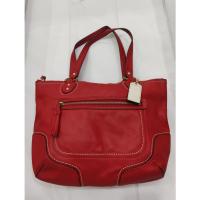 ราคา Coach Tote Bag แท้ สีแดงสด (42569085498)