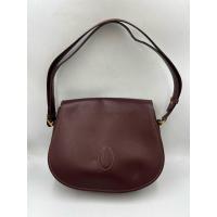 ราคา Cartier Must Line Crossbody Shoulder Bag แท้ มือสอง (53952219564)