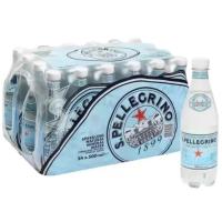 ราคา โซดาน้ำแร่/น้ำแร่ธรรมชาติอัดแก๊ส S.Pellegrino Sparkling mineral water 500ml แบบขวดใส (ยกลัง 24 ขวด) (42763885143)