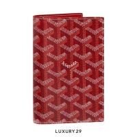 ราคา Goyard Grenelle Passport Cover Red (28627559772)