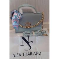 ราคา กระเป๋าสะพายข้างNisaแบรนด์แท้100% (8828671932)