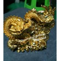 ราคา มังกร มังกรทอง มังกรทองฐานอยู่บนก้อนทอง (3578165436)