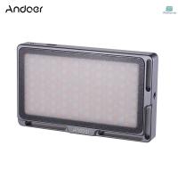 ราคา Andoer แบบพกพา RGB LED แผงไฟวิดีโอหรี่แสงได้ 2500K-8500K Mini Pocket กล้องเติมแสงพร้อม OLED Scree ใหม่ 11.1 (42467605068)