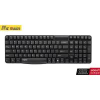 ราคา Rapoo E1050 USB Wireless Keyboard (คีย์บอร์ดไร้สาย) -Black Model : KB-E1050-BK (28142828425)