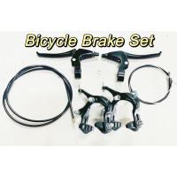 ราคา ชุดเบรคจักรยานสําหรับ Fixie, จักรยานเสือหมอบ, จักรยานพับ ครบชุดหน้าหลัง (42362733743)