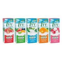 ราคา ivy ไอวี่ 4กล่อง โยเกิร์ตพร้อมดื่ม uht 180 มล. รสออริจินัล ลิ้นจี่ ผลไม้รวม (7179100769)