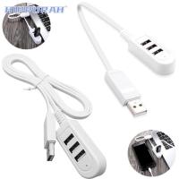 ราคา HIPPURAH USB Hub, อัพเกรด 2.0 3 In 1 USB Splitter, แบบพกพา 30/120 ซม. Multi-function USB Port Hub (41278571388)