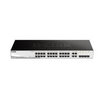 ราคา SWITCH (สวิตซ์) D-LINK 24 PORT + 4 PORT SFP GIGABIT SMART MANAGED SWITCH (DGS-1210-28) (21671826161)