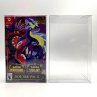 ราคา Switch Double Pack Box Protector กล่องพลาสติกใส กันฝุ่น กันรอย NSW SW nintendo Pokemon Scarlet Violet switch2 (42973382217)