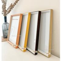 ราคา กรอบรูปแต่งบ้าน Two-tone น่ารัก ขนาดภาพ 10x12",11x14",10x15", 12x15", A3, 12x16",12x18" พร้อมกระจก ขาตั้ง หูแขวนผนัง (26857606614)