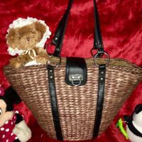 ราคา กระเป๋าสานสะพายข้างงานสานญี่ปุ่น (444314368)