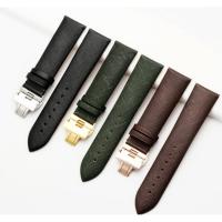 ราคา [ SAM Leather ] สายนาฬิกา ขนาด 18/20/22mm – สายนาฬิกาหนัง Saffiano SAM006NW – หนัง Saffiano 12T แท้ (24529559853)