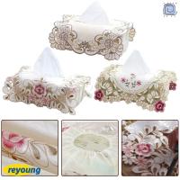 ราคา REYOUNG ฝาครอบกล่องกระดาษทิชชู, โต๊ะปักวินเทจ, ผ้าลูกไม้กลวงแฟชั่นสไตล์ Pastoral Table Runner ตกแต่งบ้าน (54706067777)