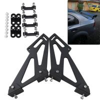 ราคา Universal รถด้านหลังสปอยเลอร์ Trunk Racing หางสปอยเลอร์ 7 นิ้วขาปีกหาง Mount Brackets (58154129674)