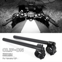 ราคา Motorcycle CNC Clip on Fork Riser Regular Handlebar For Yamaha YZF-R1 YZF-R7 YZF-R6 YZF-R3 YZF-R25 (54651649671)
