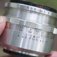 ราคา เลนส์มือหมุน Carl Zeiss Jena Tessar 50มม. F2.8 (ม้าเงินเยอรมัน) (7340923857)