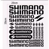 ราคา SHIMANO สติ๊กเกอร์ตัดจักรยาน ชิมาโน่ 1 ชุด (27079495901)