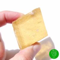 ราคา ผลึกแคลไซต์สีเหลืองเข้มโปร่งใสธรรมชาติ(Yellow Calcite Rhonb)​ (3003499882)