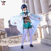 ราคา [Pre-Order] ชุด Cosplay Genshin Impact - Venti แบรน: Jiangcheng mu (3958030870)