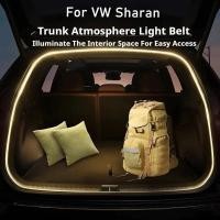ราคา Fit สําหรับ VW Sharan อุปกรณ์ตกแต่งภายในรถยนต์บรรยากาศด้านหลัง LED Light Bar แถบ Trunk ตกแต่งภายในโคมไฟ Strip (57854084194)