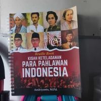 ราคา 1392. หนังสือ BRAILLE: เรื่องราวของ INDONESIAN HEROES (40378168357)