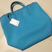 ราคา กระเป๋าถือ Lacoste ของแท้ สีฟ้า #มีโค้ดลด130บาท (785828782)