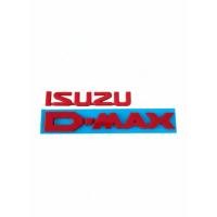 ราคา 2 ชิ้น โลโก้ ISUZU D-MAX สีแดง ติดท้าย All New Isuzu D-MAX 2012+ (48950780704)