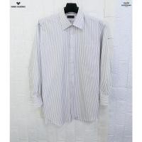 ราคา MARIO VALENTINO แท้ อก44 เสื้อเชิ๊ตแขนยาวลายทางคลาสสิกาปอต (25588441385)