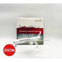 ราคา โมเดลเครื่องบินเหล็ก Japan airlines โมเดลเหล็ก โมเดลเครื่องบินพาณิชย์ ขนาด20cm. พร้อมล้อและขาตั้ง งานมีกล่อง (24613965262)