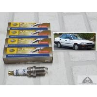 ราคา หัวเทียน Toyota Corolla AE90 / AE92 โฉมโดเรมอน ชุด 4 หัว ระยะใช้งาน 60000 กม : Hella IH8RC-11P , PM8RC-11 (28218082614)