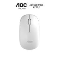 ราคา WIRELESS MOUSE (เมาส์ไร้สาย) AOC MS200 WHITE 2.4G Wireless Optical Mouse (42922130010)
