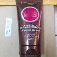 ราคา L'OREAL sublime bronze one day glow shimmering tan ครีมผิวแทน วิ้งๆ โกลว (1108632358)
