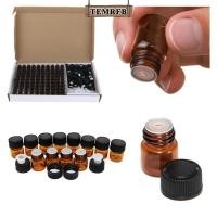ราคา [temrfb] ขวดแก้วขนาดเล็ก 100 ชิ้นพร้อมรีดิวเซอร์ตัวอย่างน้ําหอม DIY Vials 1ml (41305016567)