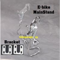 ราคา [ผู้ขาย SG] Ebike Chrome Silver ขาตั้งหลัก Kick Stand 14 นิ้ว 16 นิ้ว 20 นิ้ว E-Bike จักรยาน MTB ขี่จักรยานขาตั้งเหล็ก (41111468289)
