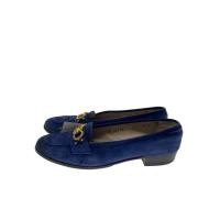 ราคา Salvatore Ferragamo Loafers US5.5 BLU 51615 Direct from Japan Secondhand (48906077791)