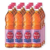 ราคา ทิพรส น้ำปลา ฉลากชมพู ขนาด 700มล. ยกลัง x12 ขวด (23470986843)