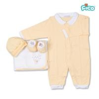 ราคา Fico เสื้อผ้าเด็ก item 7 : กระต่ายน้อยจุด-สีเหลือง (5149388958)